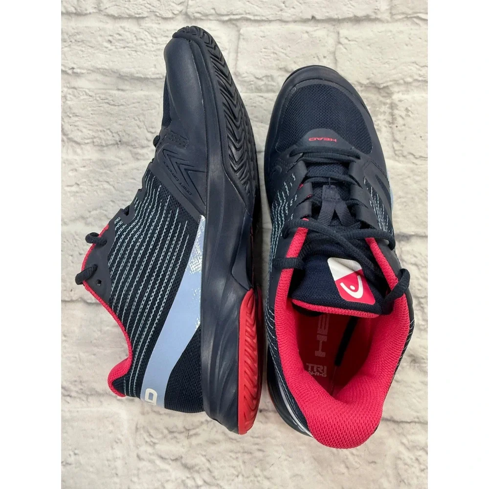Head Sprint Pro 2.5 Tennis Shoes Women 8.5 Navy Pink Excellent Court Sneakers